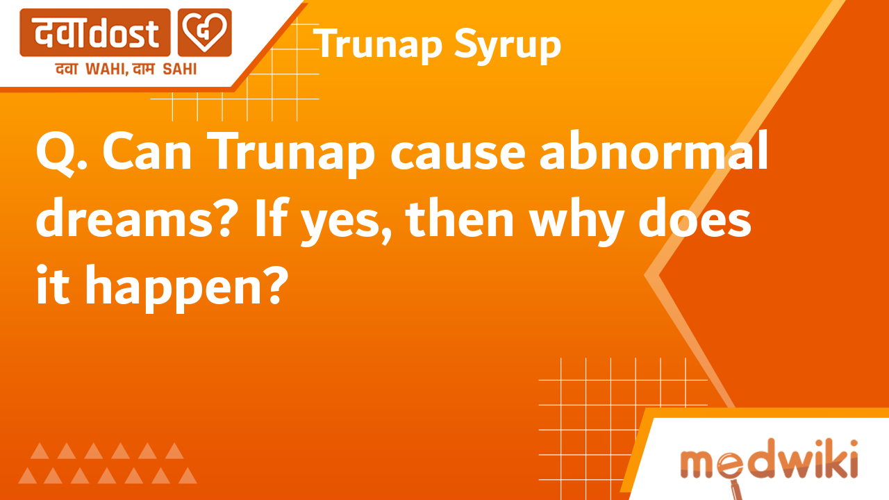 Trunap Syrup Brio Bliss Life Science Pvt Ltd Buy generic medicines