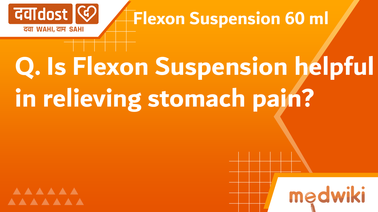 Flexon Suspension Ml Aristo Pharmaceuticals Pvt Ltd Buy Generic