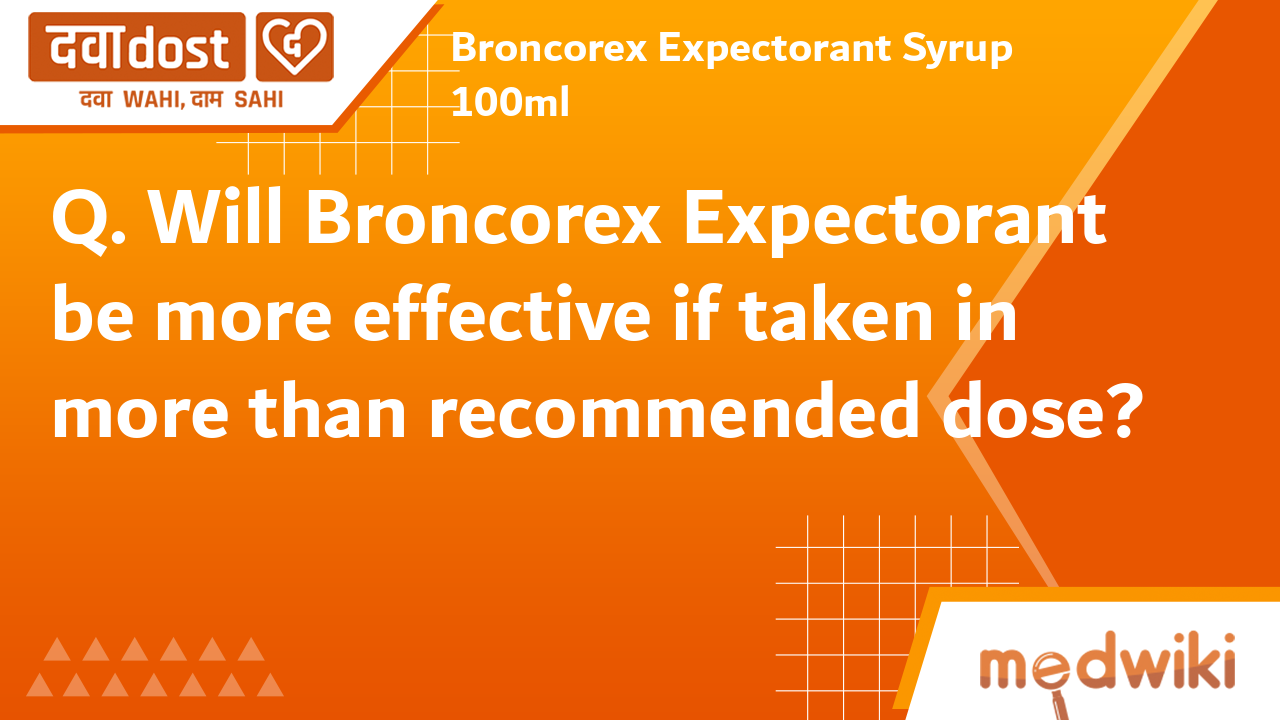 Broncorex Expectorant Syrup 100ml Pfizer Ltd Buy generic medicines