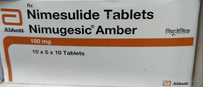 Nimugesic Amber 100mg Tablet 10s