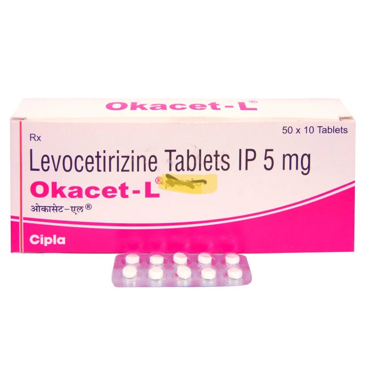 ओकासेट-एल 5mg टैबलेट