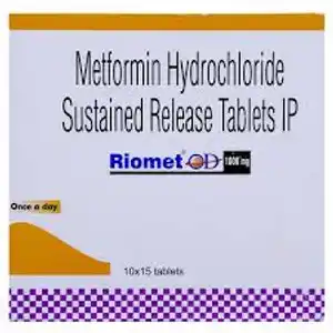 रियोमेट ओडी 1000mg टैबलेट एसआर