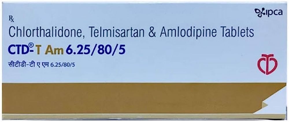 CTD-T AM 6.25/80/5 Tablet 10s