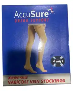 Accusure K 14 Above Knee Varicose Vein Stockings L 1s