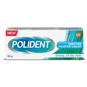 Polident Denture Fixative Cream 20gm