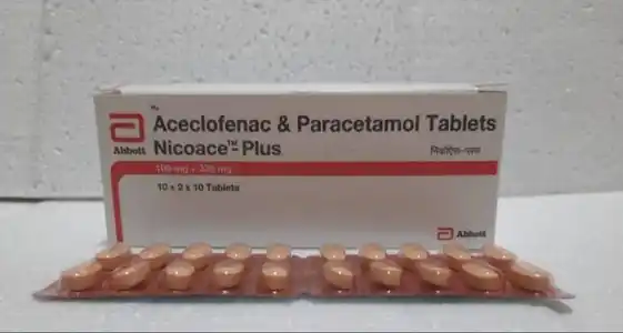 Nicoace Plus 100mg/325mg Tablet