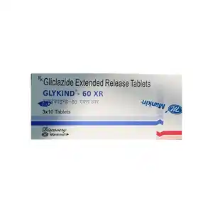 ग्लायकाइंड एक्सआर 60mg टैबलेट