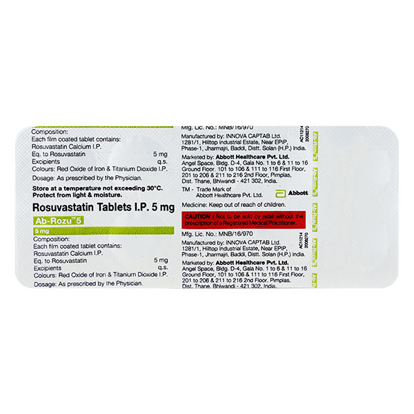 AB Rozu 5mg Tablet