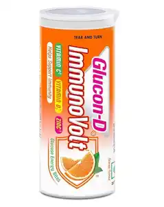 Glucon D Immunovolt Orange Flavour Energy Bites 18gm