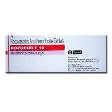 रोज़ुकोर-एफ 10mg टैबलेट