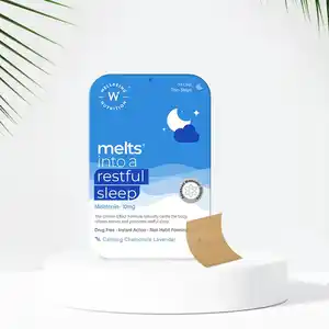 Wellbeing Nutrition Melts into Restful Sleep Melatoninin 10mg strip 30s