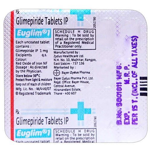 Euglim 1mg Tablet 15s