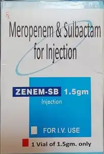 Zenem SB 1.5gm Injection 1s