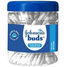 Johnsons Gentle Cleansing Buds Jar 75s