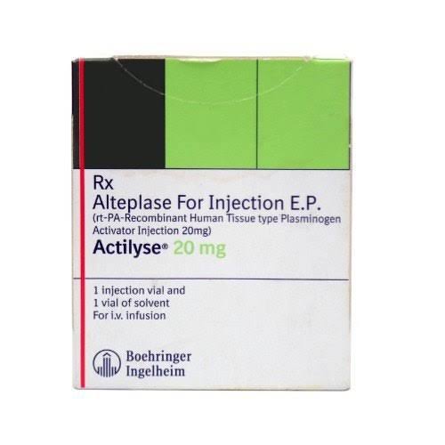 Actilyse 20mg Injection 20ml