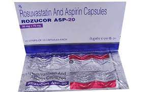 Rozucor ASP 20mg/75mg Capsule 10s