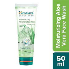 HIMALAYA ALOEVERA FACE WASH 50ML 1s