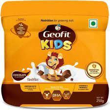 Geofit Kids Powder Chocolate 250gm