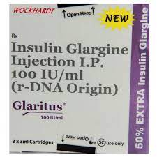Glaritus 100IU/ml Injection 3ml