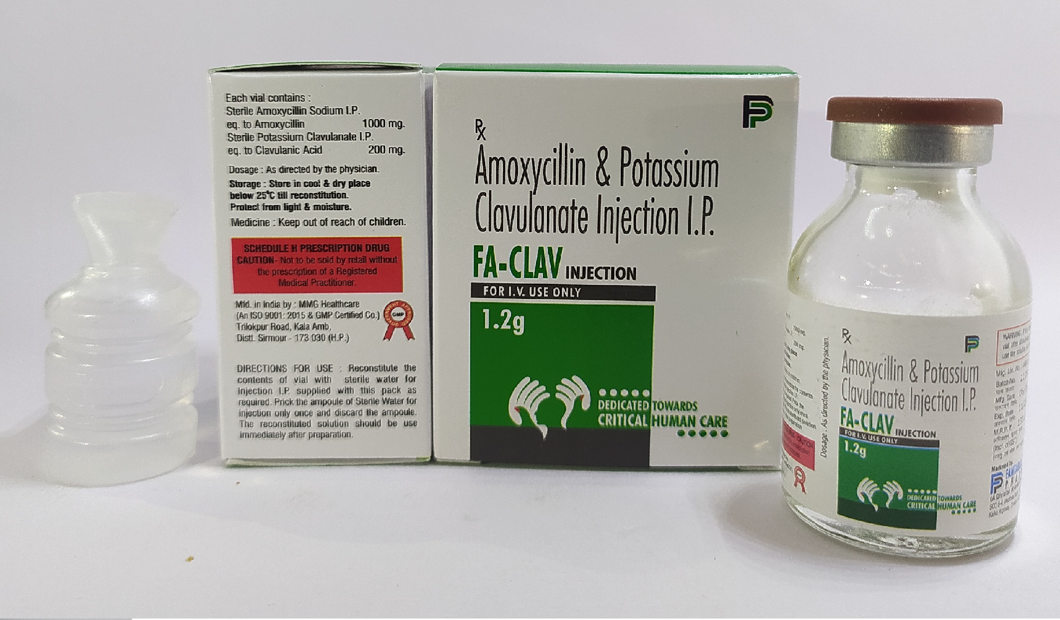Fa Clav 1000mg/200mg Injection
