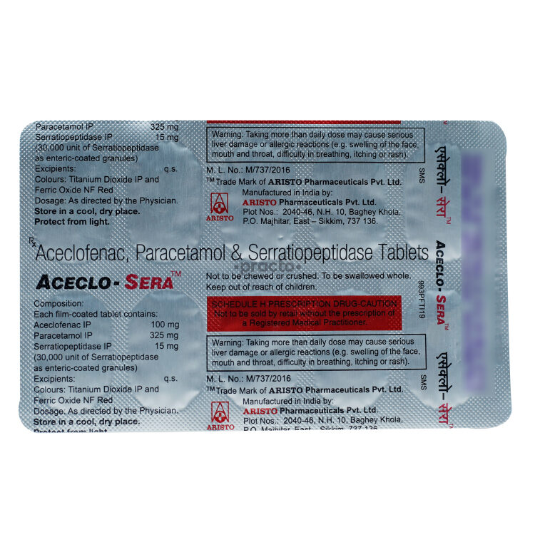 Aceclo Sera Tablet 10s