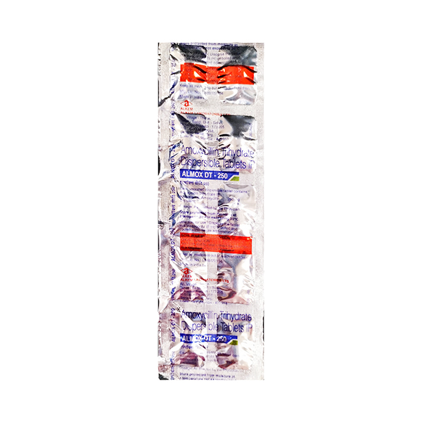 Almox 250mg Tablet DT 10s