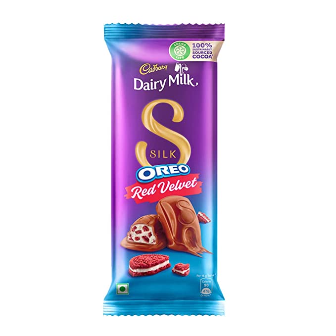 Cadbury Dairy Milk Silk Oreo Red Velvet Chocolate 137gm
