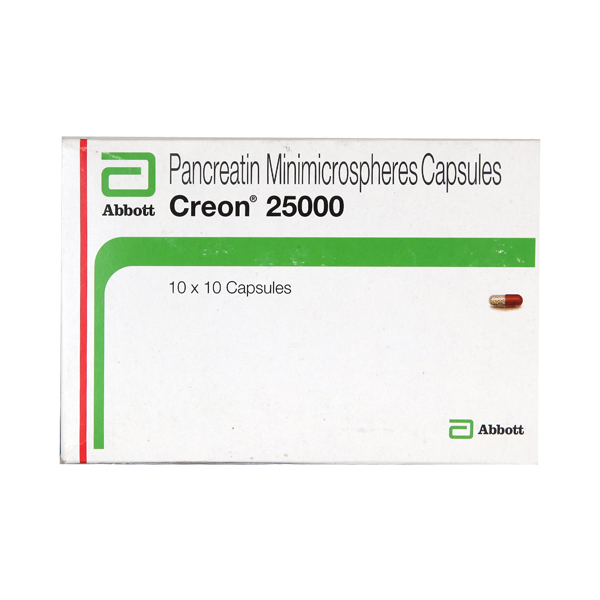 Creon 25000 Capsule 10s