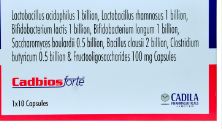 Cadbios Forte Capsule 10s