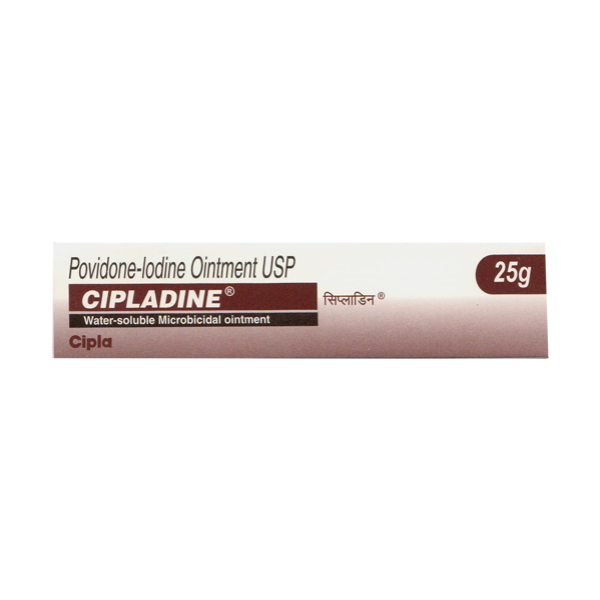 Cipladine 5%w/w Ointment 25gm