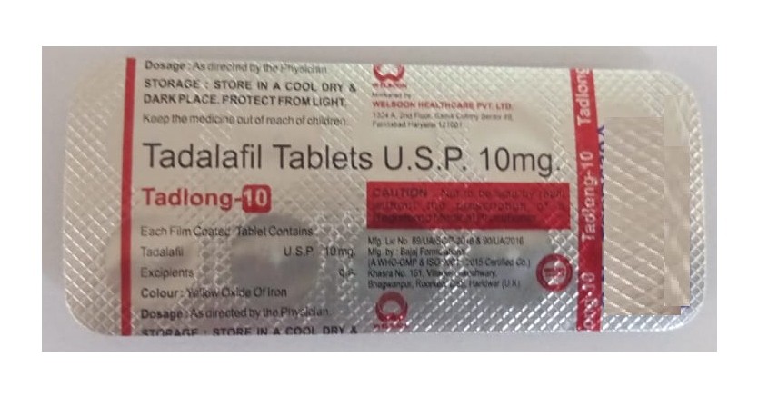 Tadlong 10mg Tablet 10s