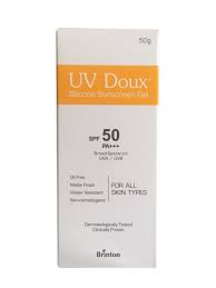 UV Doux Silicone Sunscreen SPF 50 Gel 50gm