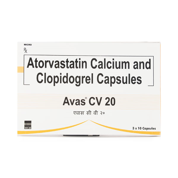Avas CV 20mg Capsule 10s