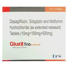 Gluxit Trio 10mg/100mg/500mg Tablet 15s