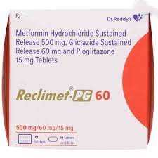 Reclimet PG 60mg/15mg/500mg Tablet SR 10s