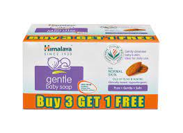Himalaya Gentle Baby Soap 75gm (3s)