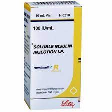 Huminsulin R 100IU/ml Solution for Injection