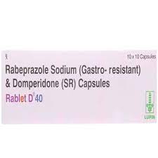 Rablet D 40 Capsule SR 10s
