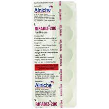Rifabiz 200mg Tablet 10s