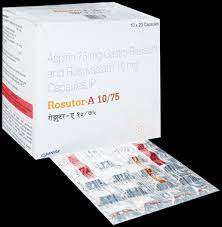 Rosutor A 10mg/75mg Capsule 20s