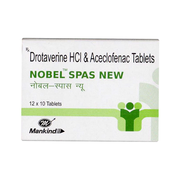 Nobel Spas New 100mg/80mg Tablet 10s