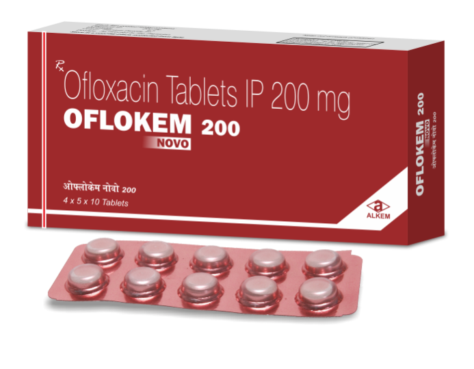 ओफ्लोकेम नोवो 200mg टैबलेट