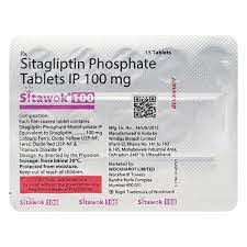 Sitawok 100mg Tablet 15s