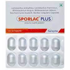 Sporlac Plus Capsule 10s