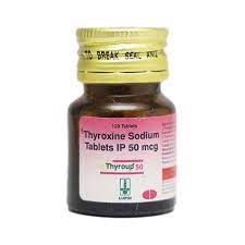 Thyroup 50mg Tablet 120s