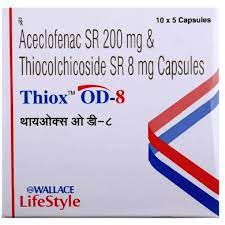 Thiox OD 8mg Capsule SR 5s