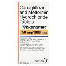 Vokanamet 50mg/1000mg Tablet 60s