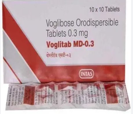 Voglitab MD 0.3mg Tablet 10s