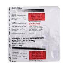 x मेट 500mg टैबलेट 15s