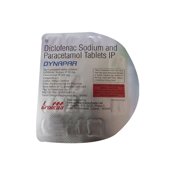 Dynapar 50mg/325mg Tablet